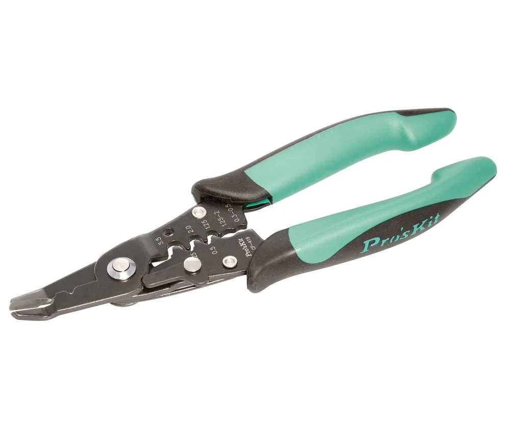 Alicate de Crimpagem , Tiras e Cortes, 3 em 1