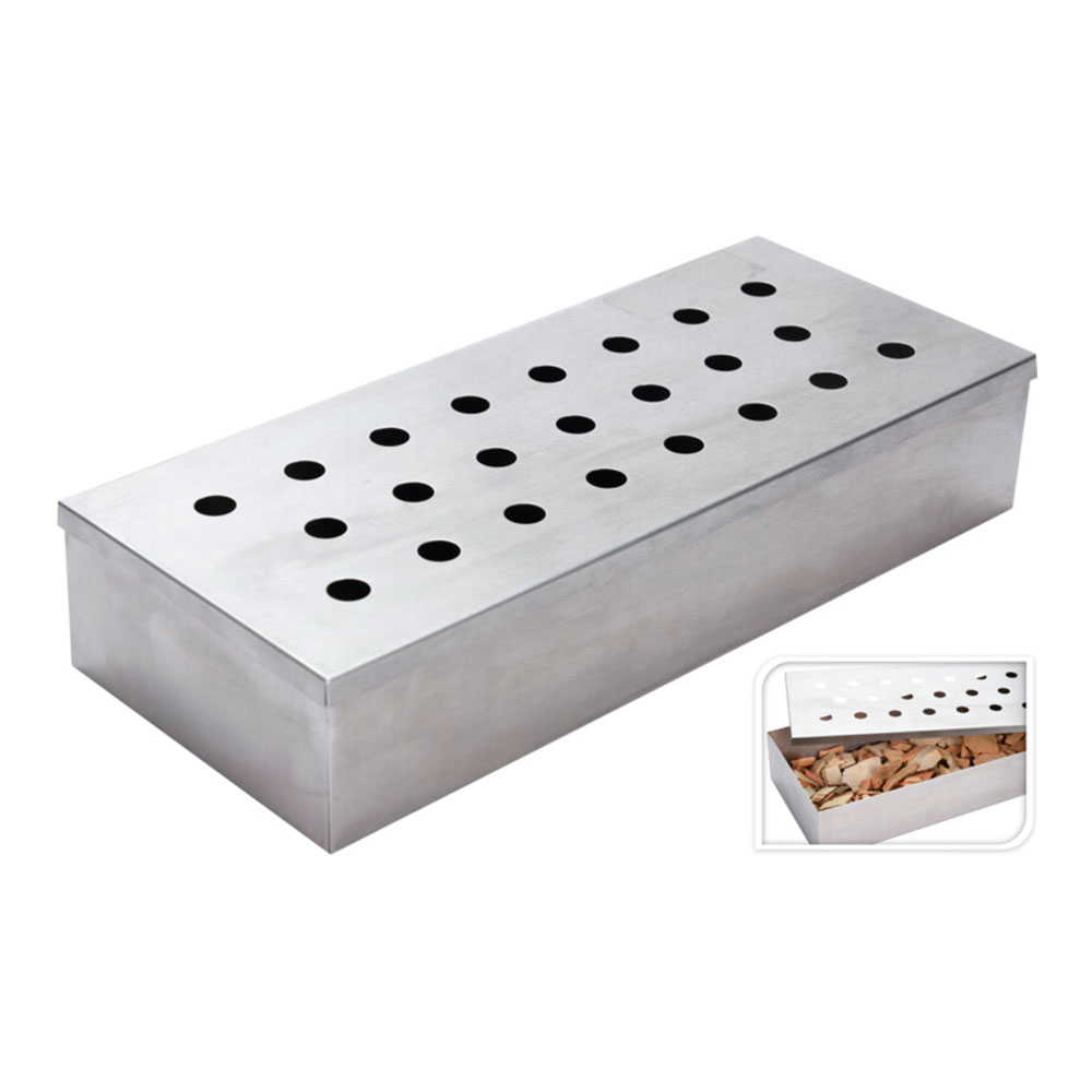 Fumeiro Portátil de Aço Inoxidavel 45x24x10cm Vaggan