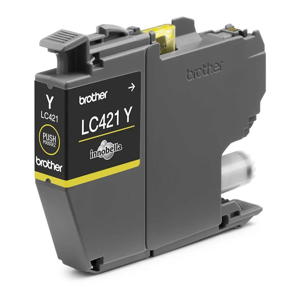 Tinteiro de Tinta Original Brother Lc-421y Amarelo