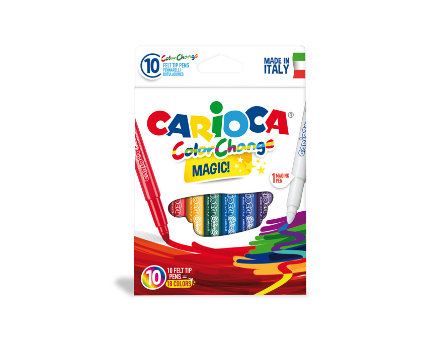 CARIOCA COLORCHANGE CANETA DE FELTRO EXTRA NEGRIT.