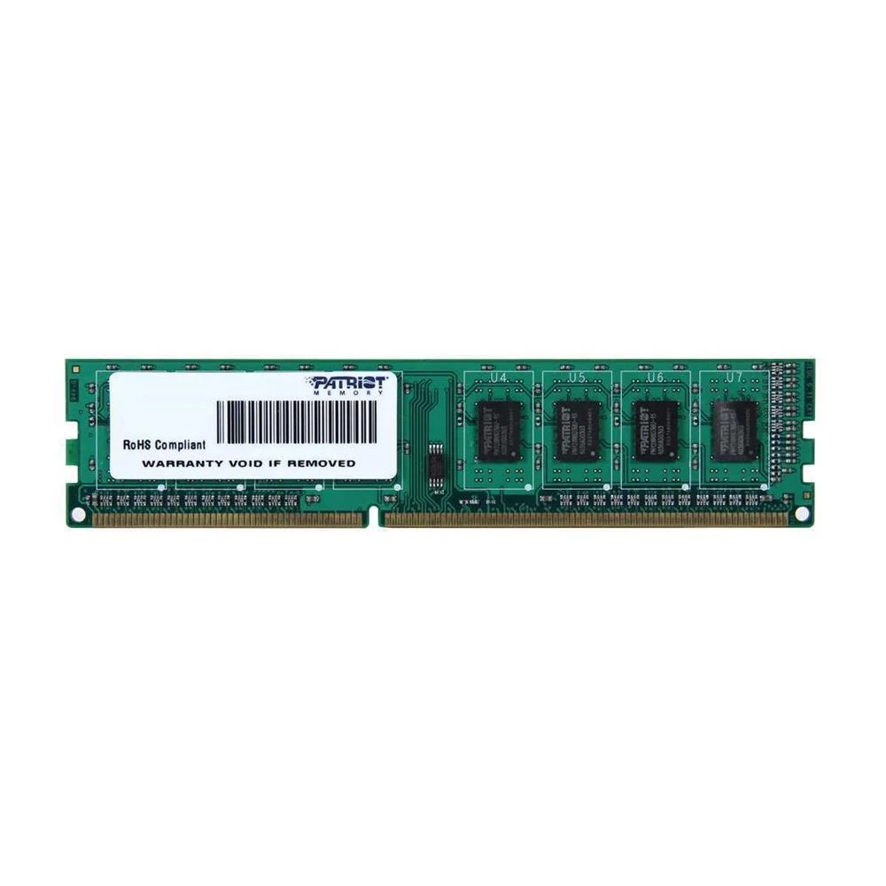 Patriot Memory 4gb Pc3-10600, 4 Gb, 1 X 4 Gb, Ddr.