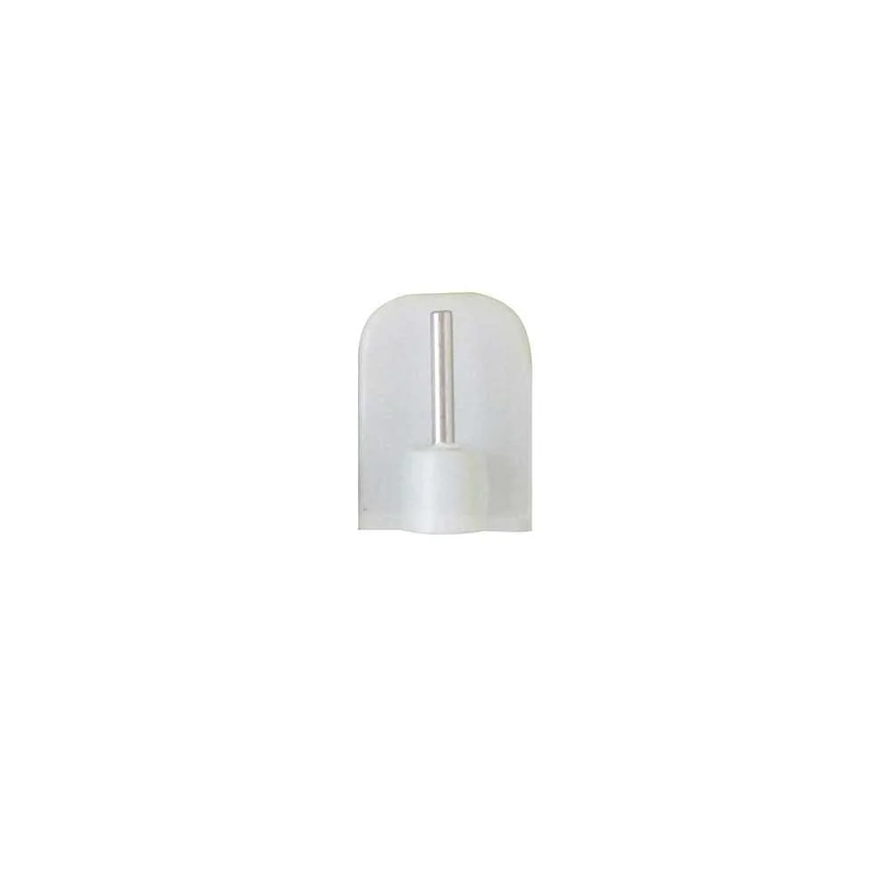 Suporte Adesivo Branco para Varão Extensível 4un
