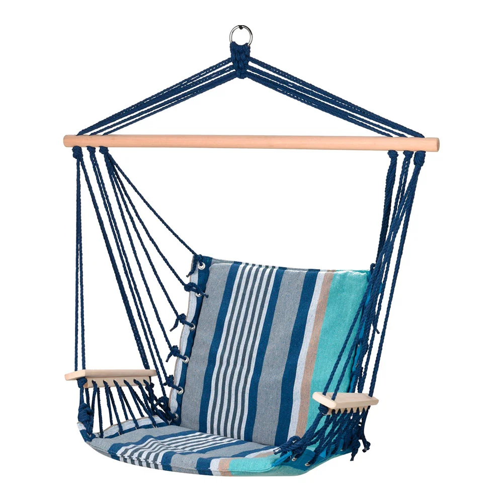 HAMMOCK COM BRAÇO DE MADEIRA. TAMANHO 100 X 53 CM