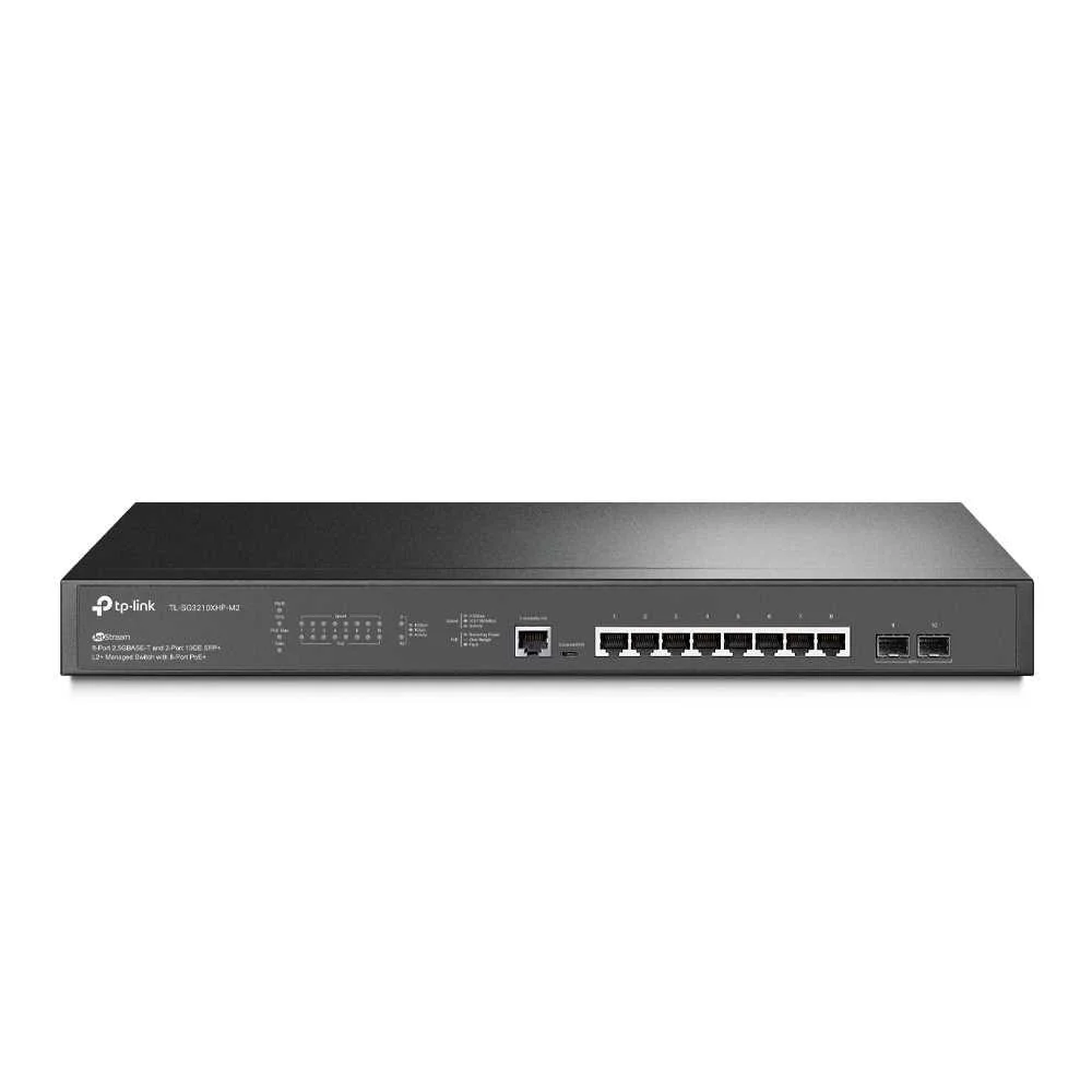 Tp-Link Jetstream Switch 8x 10/100/1000, Poe+ (240w) (Tl-Sg3210xhp-M2)