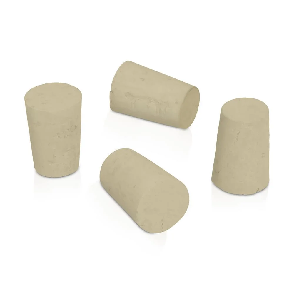 Kit 10 Rolhas de Cortiça Conicas Metaltex