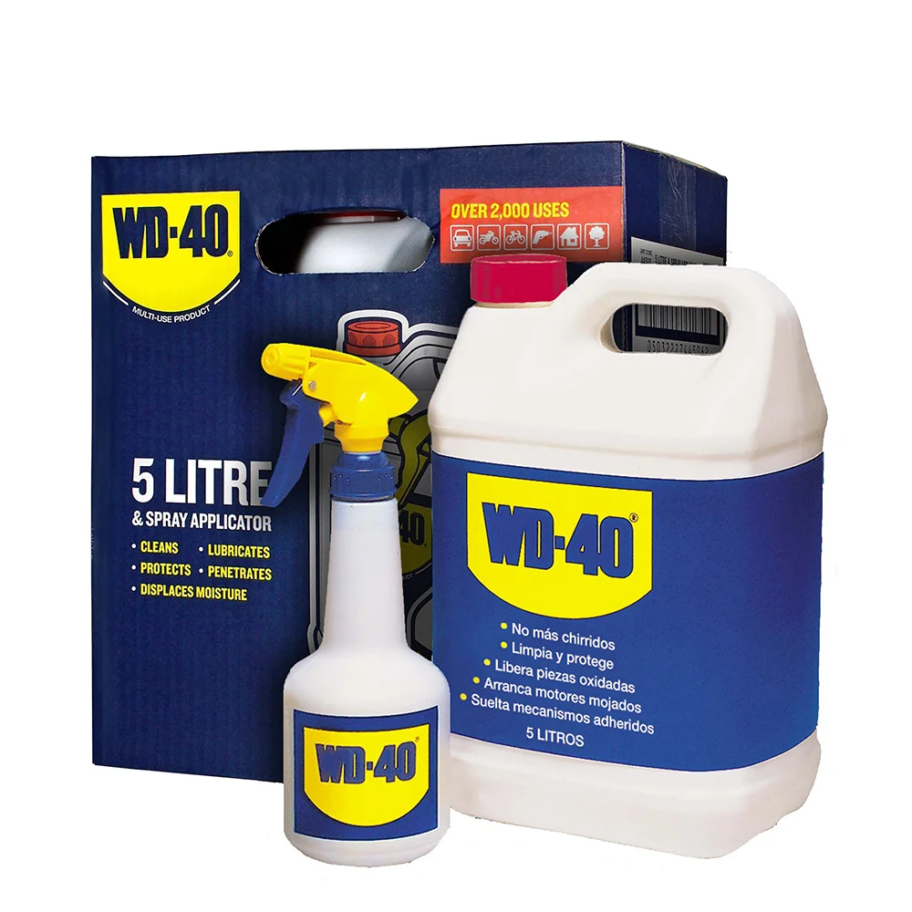 Lubrificante Multiusos Wd40 Garrafão de 5l + Pulv.