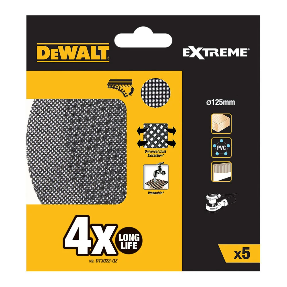 S.O.F. EMBALAGEM 5 LIXAS DE MALHA Ø125mm 60