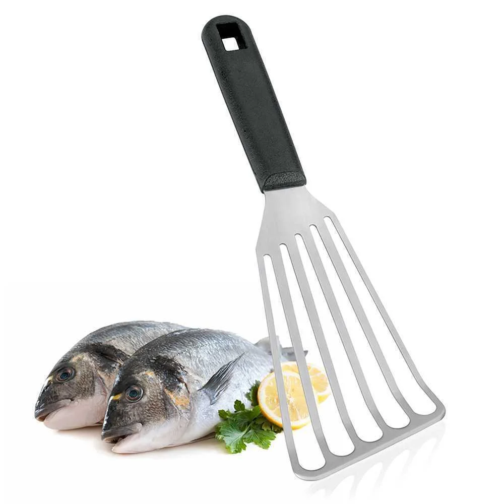 Espátula com Ranhuras Plancha 7,5x28cm Metaltex