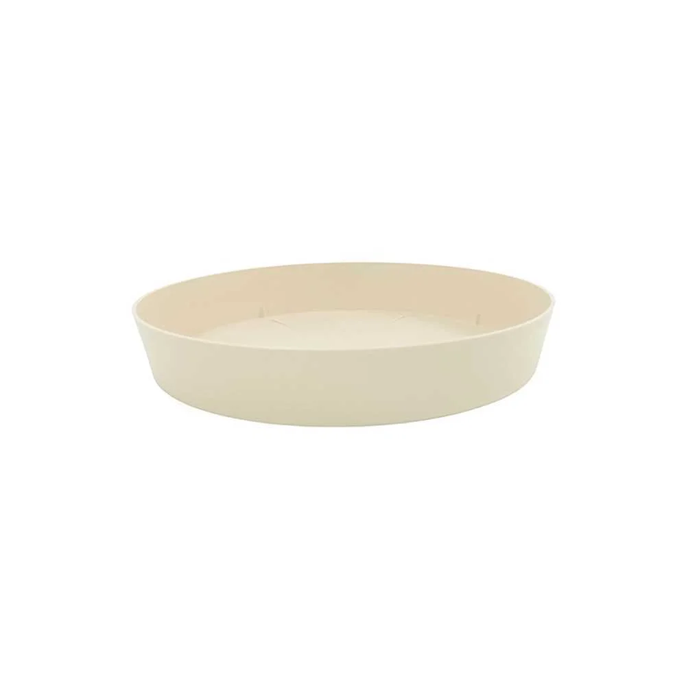 Plato para Maceta Plastiken Polipropileno Ecru (.