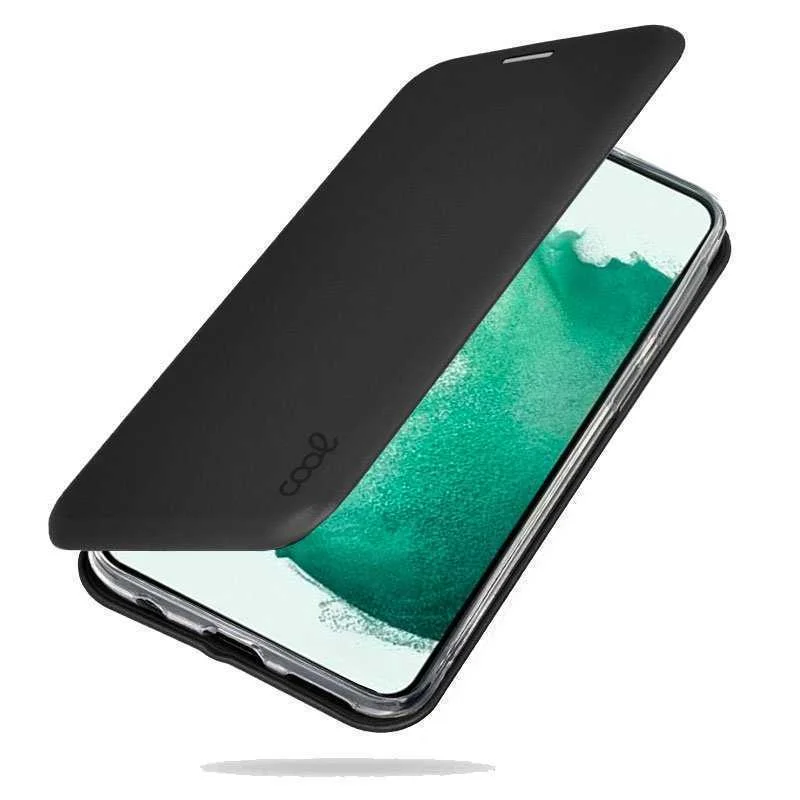 Capa Cool Flip Cover para Samsung S906 Galaxy S22 Plus Elegance Preto