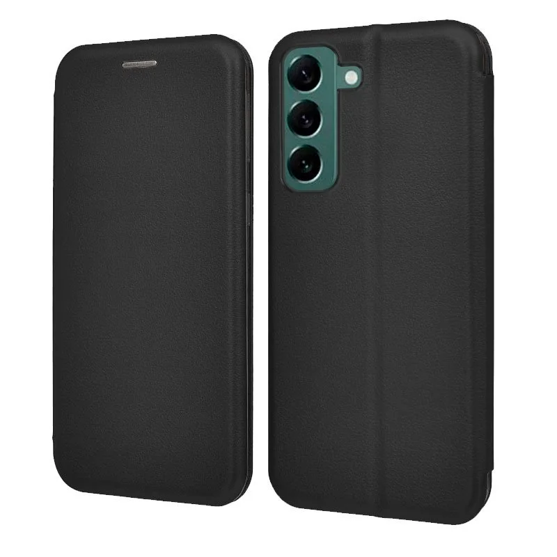 Capa Cool Flip Cover para Samsung S906 Galaxy S22 Plus Elegance Preto