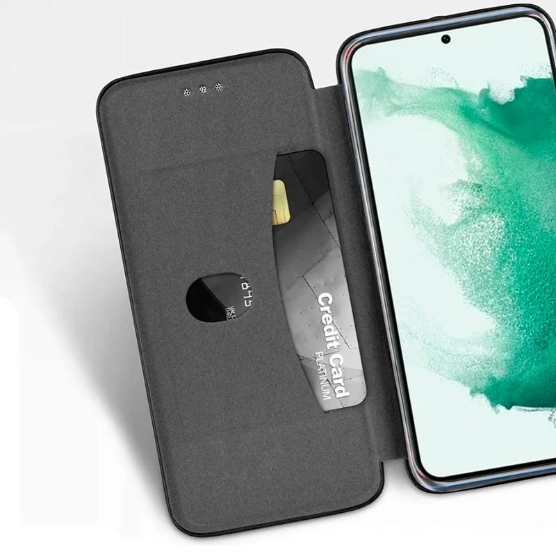 Capa Cool Flip Cover para Samsung S906 Galaxy S22 Plus Elegance Preto