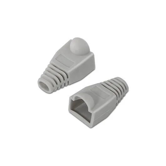 FUNDA RJ45 CAT 6 (BOLSA 10 UNIDADES) AISENS GRIS