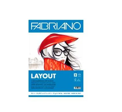 Fabriano 19100505 Papel de Arte 70 Folhas