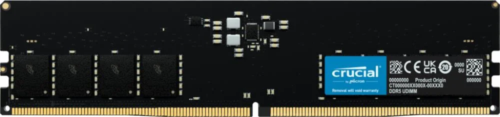 Ddr5 16gb Pc 4800 Cl40  Crucial Single Rank
