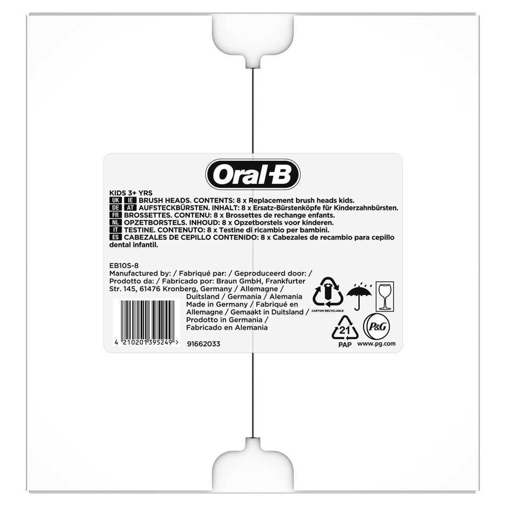 Oral-B Kids 81748450 Cabeça de Escova de Dentes 8.