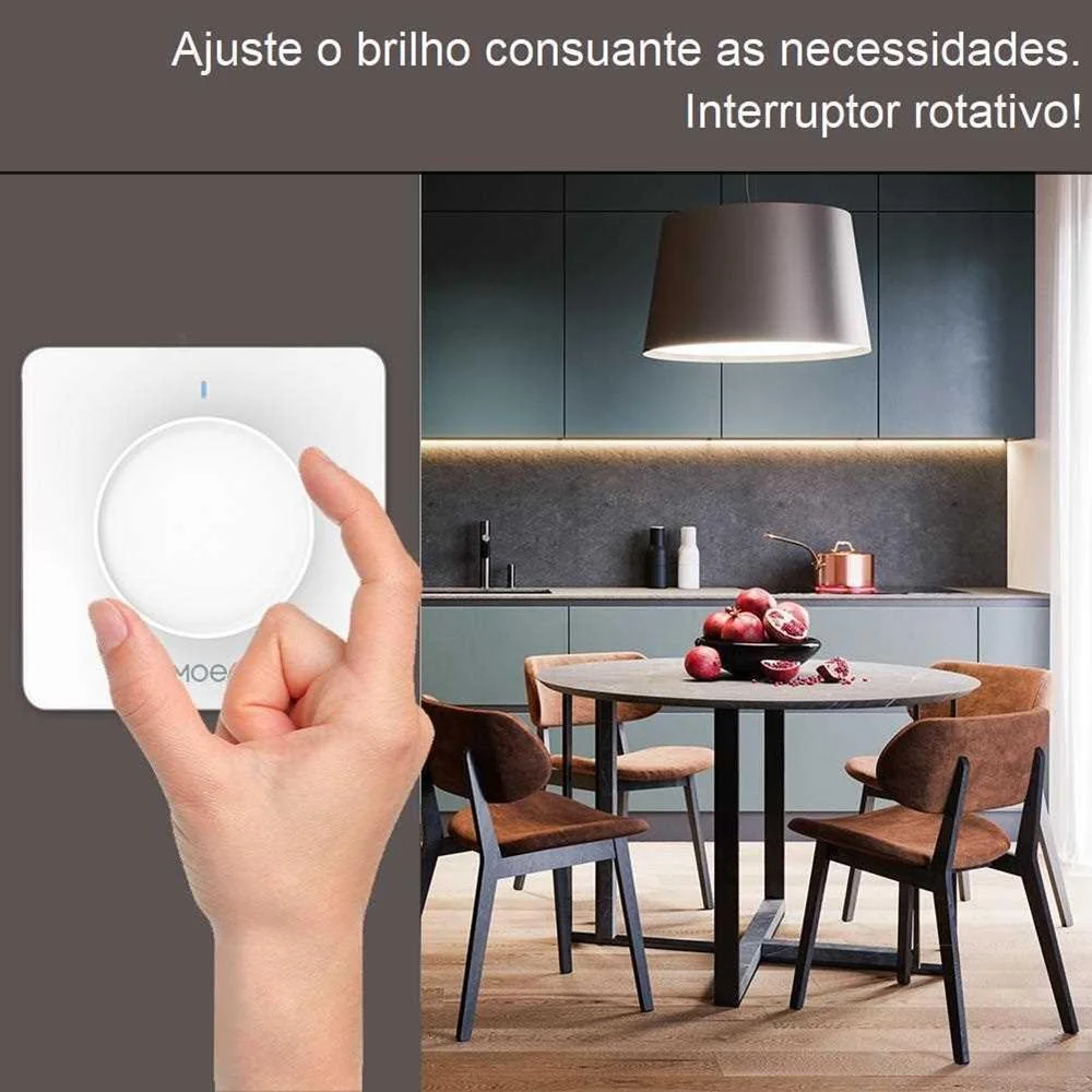 Interruptor rotativo dimmer Zigbee