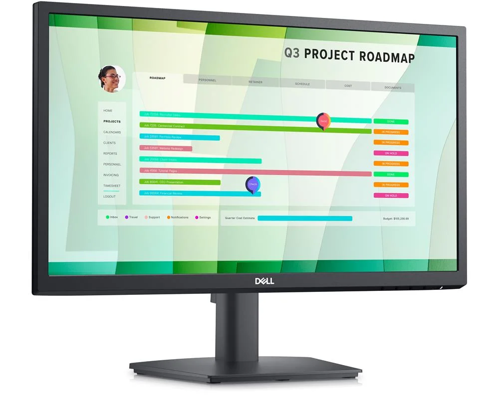 Monitor 21.4" e Series E2223hn Full Hd Lcd Preto - Dell