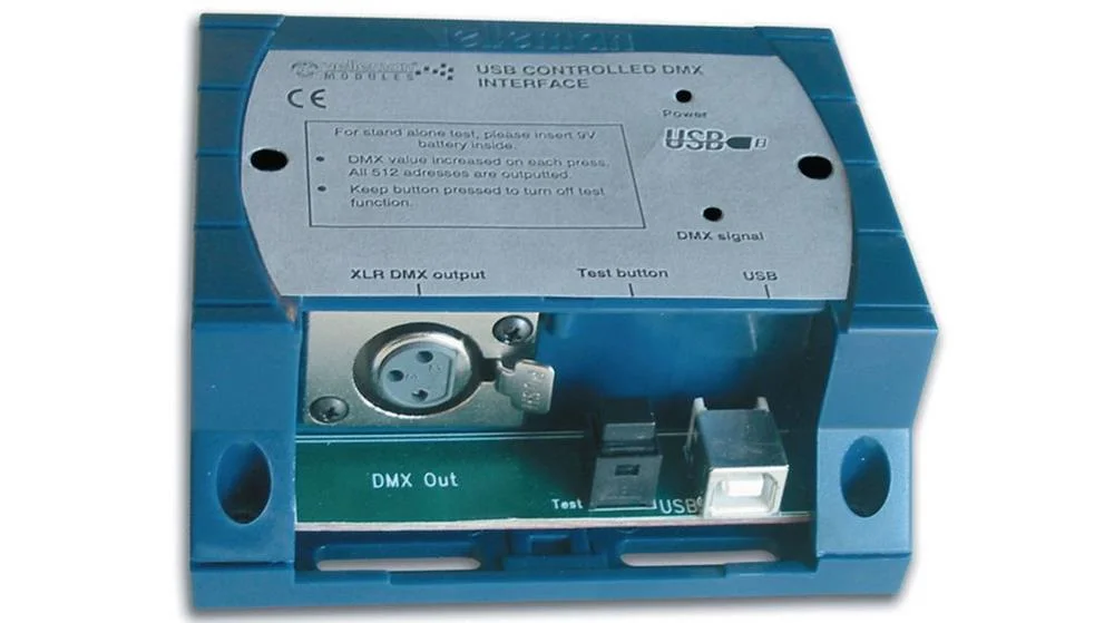 Interface Dmx Controlado Por Usb