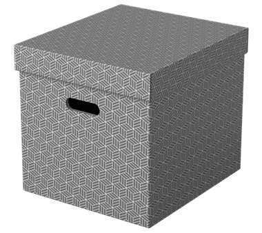 Pack 3 Cajas Grises 255x200x150mm Esselte 628281