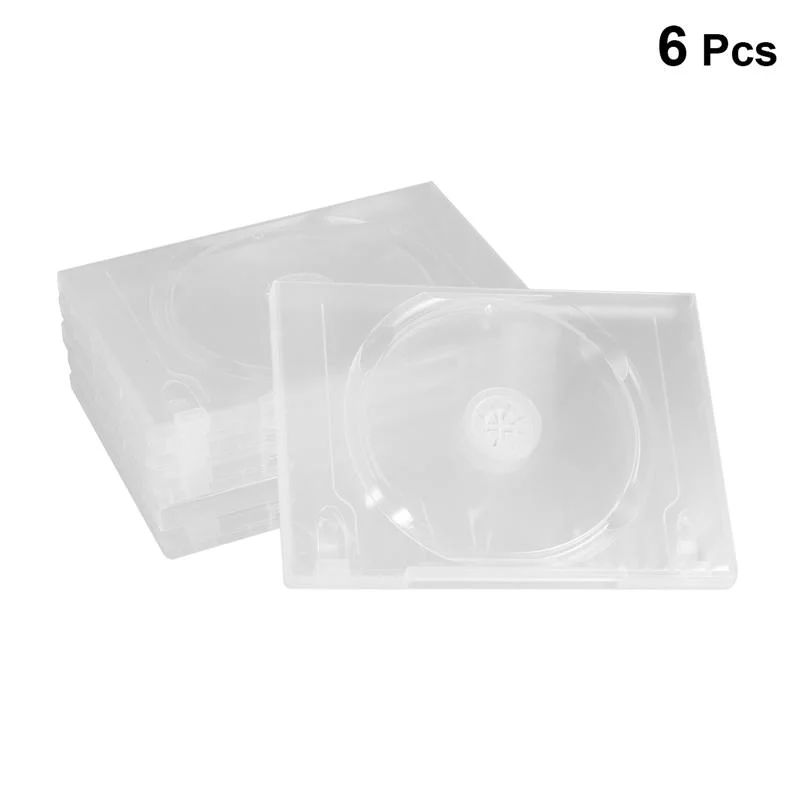 Pacote de 25 Capas de Cd-Dvd Pp Transparentes N&atilde;o