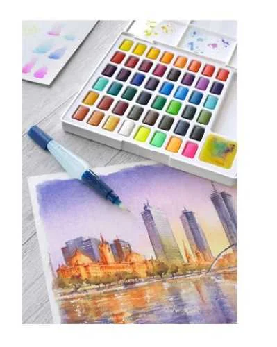 Estuche Con 48 Acuarelas Creative Studio. Faber C.