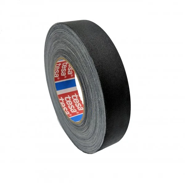 Cinta de Tejido Extrafuerte Tesaband Negro 50mx50.