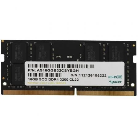 Mem&oacute;ria RAM Apacer ES.16G21.GSH 16 GB/ DDR4/ 3200