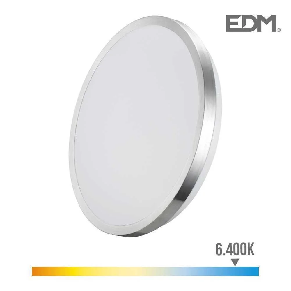 Aplique super.led 24w 1600 lumen 6.400k moldura c.