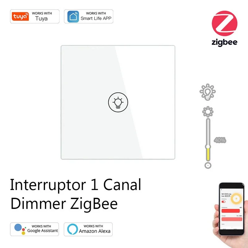 Interruptor dimmer variador ZigBee