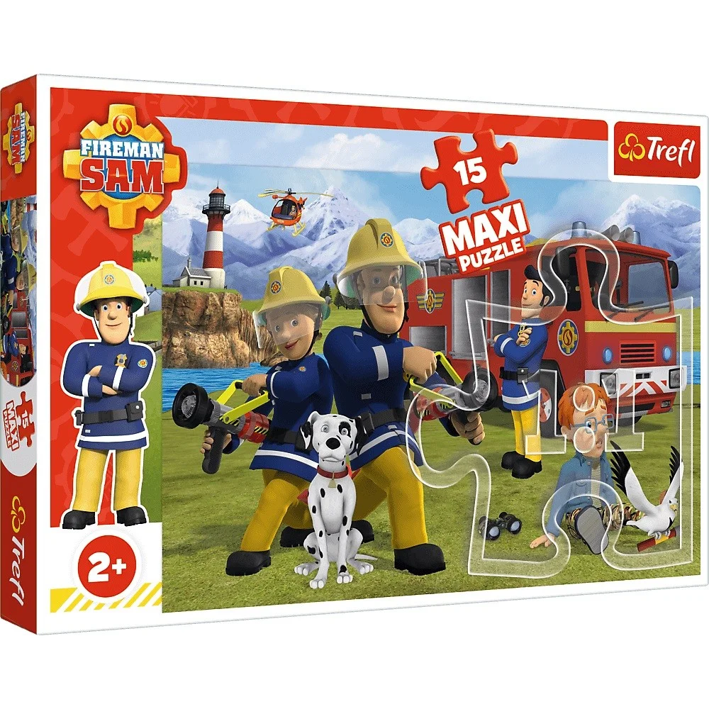 Puzzle Trefl 15 Piezas - Bombeiro Sam