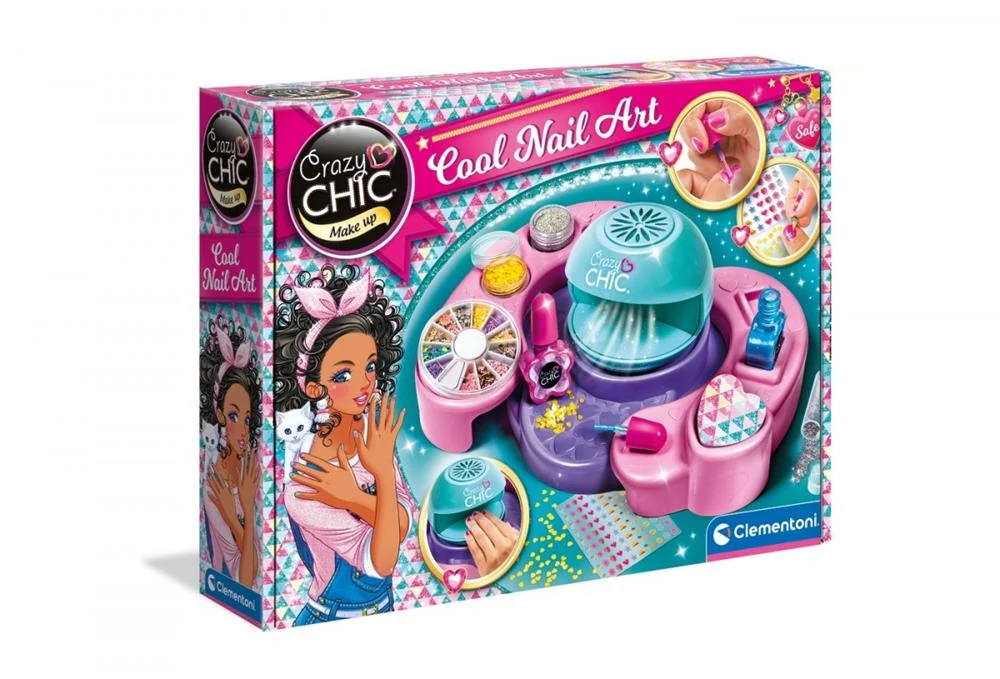 Set Crazy Chic Cool nails