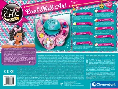 Set Crazy Chic Cool nails