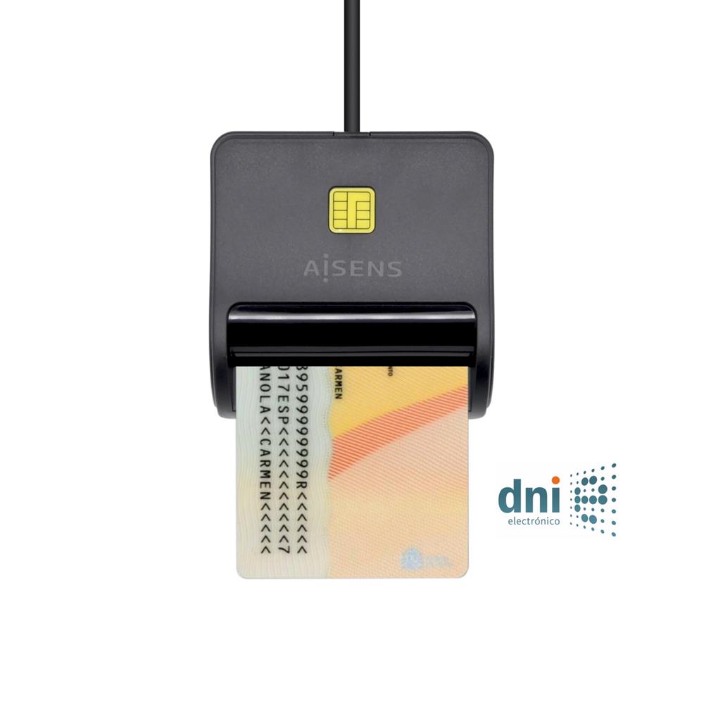 Leitor de Cartões Inteligente DNI2.0 - AISENS