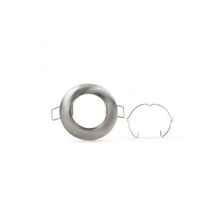 Aro Redondo Para Lampadas Gu10/mr16 Fixo Branco