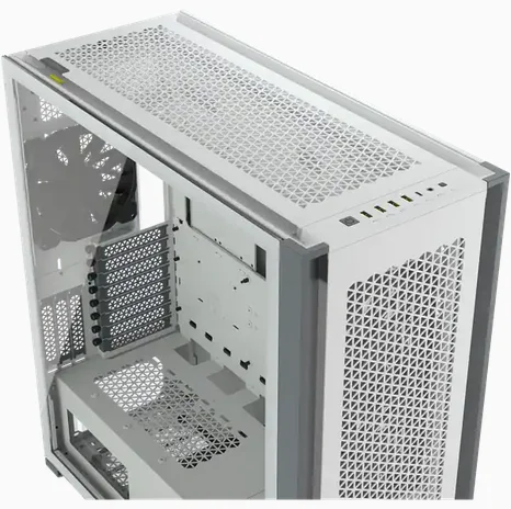 Corsair Geh 7000d Airflow Tg (Tempered Glass) White