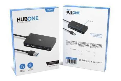 Nox Lite Hub One Usb 3.2 Gen 1 (3.1 Gen 1) Type-A.