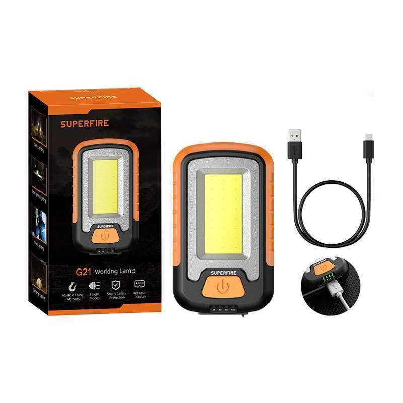 Linterna de Taller Superfire G21, 650lm, Usb