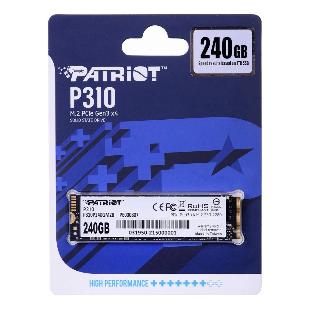 Ssd Patriot P310 240gb M.2 2280