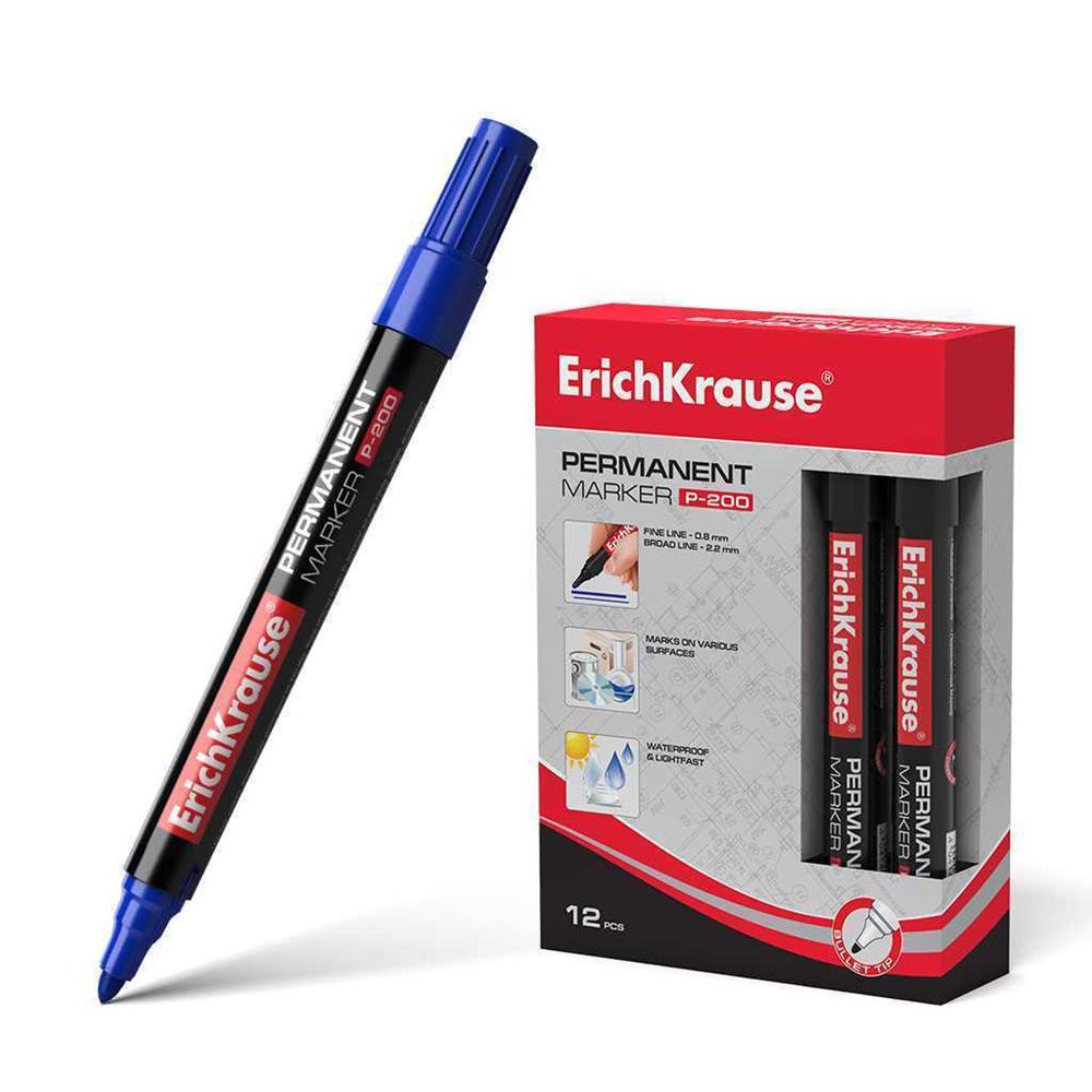 Marcador Erichkrause P200 1.5 Mm Azul