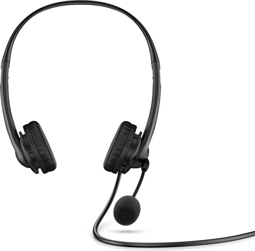 Auscultadores Headset Stéreo Usb G2 Preto - Hp