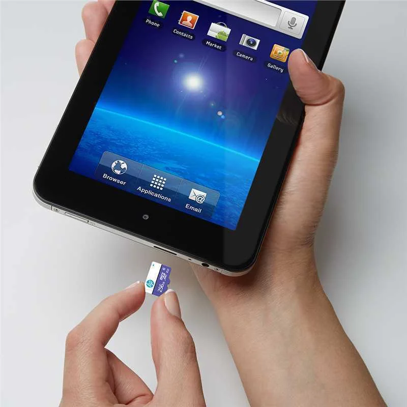 Cartão de Memória Micro Sd Com Adaptador Hp Hfud .