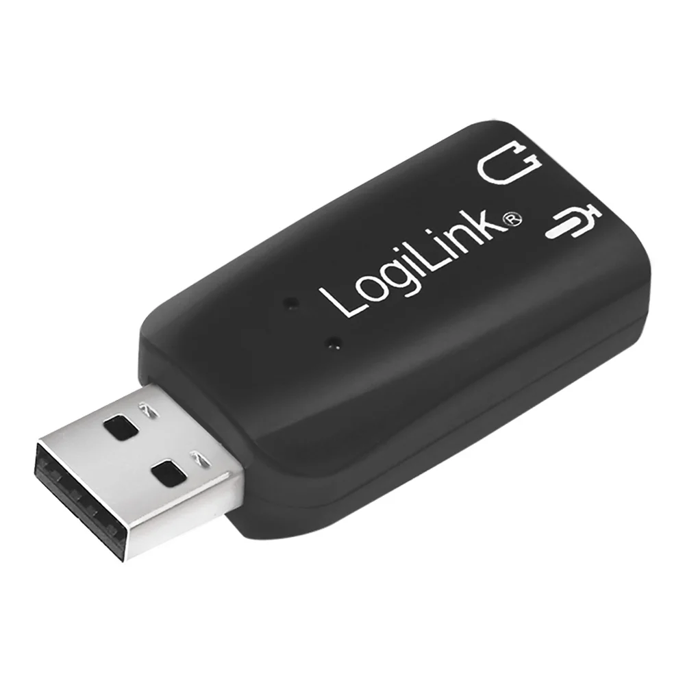 Logilink Soundkarte Usb 5.1 Mit Virtual 3d Soundeffekt