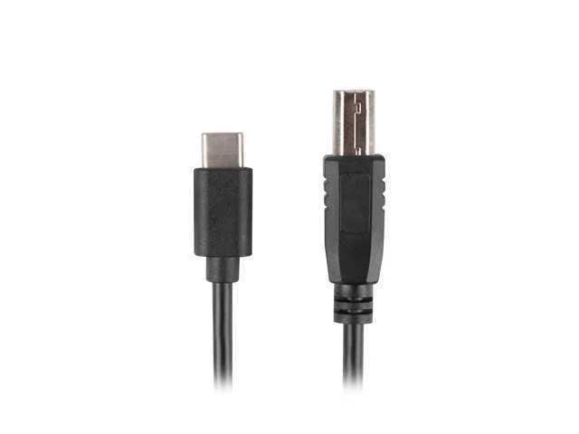 Lanberg Ca-Usba-14cc-0018-Bk Cable 1.8 M Usb 2.0 Usb C Usb B Ferrit Black