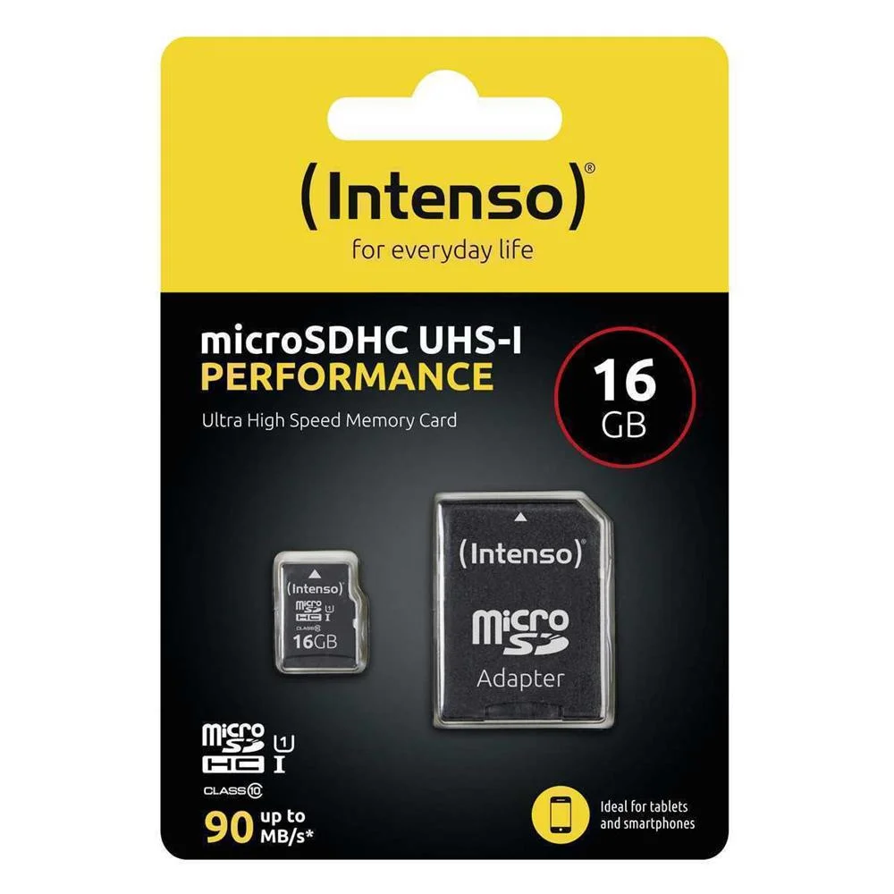 Intenso 3424470 cartão de memória 16 GB MicroSD U.