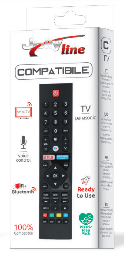 Televisores Panasonic V Remotos Compatibles