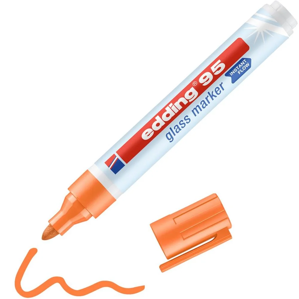 Edding 95 Glass Marcador 1 Unidade(S) Ponta em Ba.