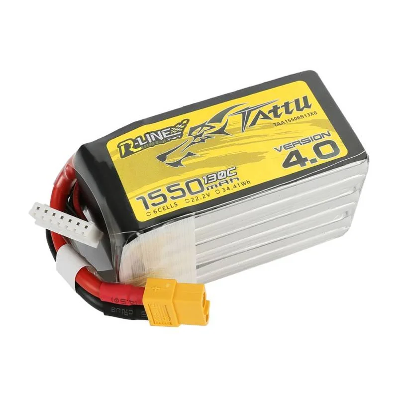 Akumulator Tattu R-Line 4.0 1550mah 22.2v 130c 6s.