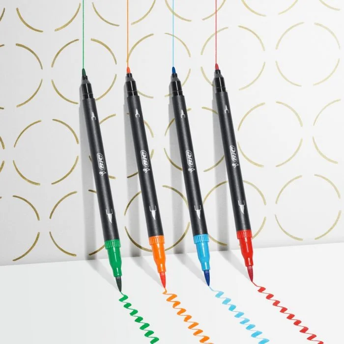 Pack 6 Rotuladores Intensity Dual Tip 2 En 1 - Pu.