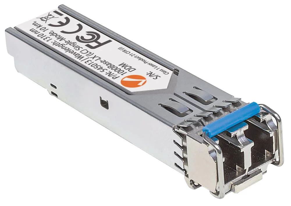 Intellinet Transceiver Module Optical  Gigabit Fiber Sfp  1000base-Lx (Lc) Single-Mode Port  10km  M